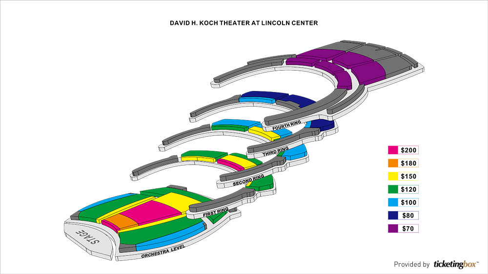 shen yun performing arts david koch theater seating chart