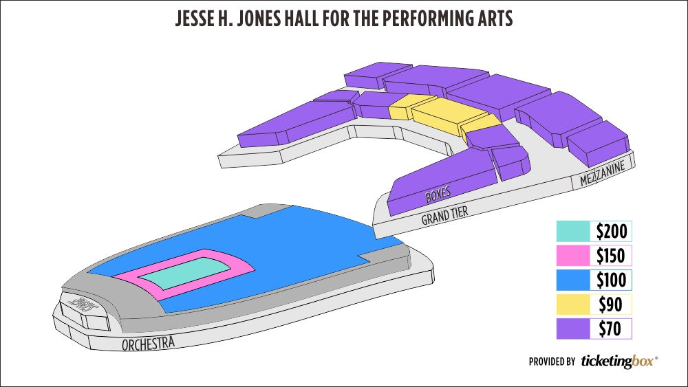 Jones Hall Houston Seating Chart