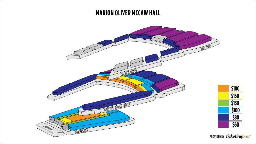 Marion Oliver Mccaw Hall Seating Chart