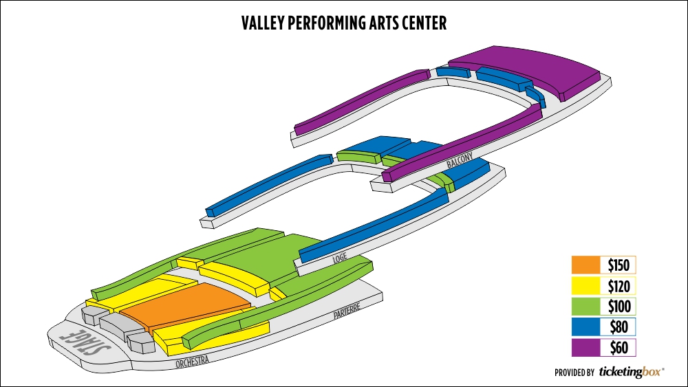 Valley Performing Arts Center Northridge Seating Chart