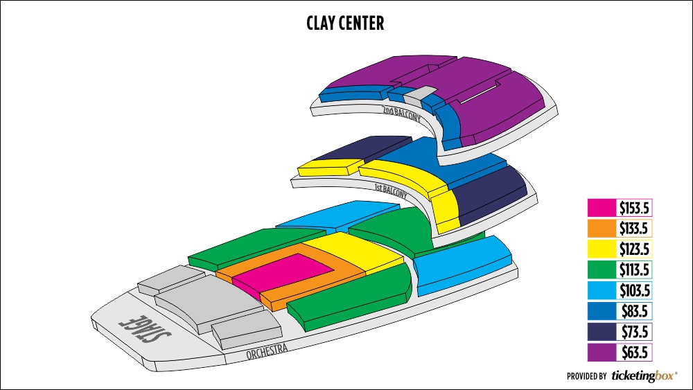 Lyell B Clay Seating Chart