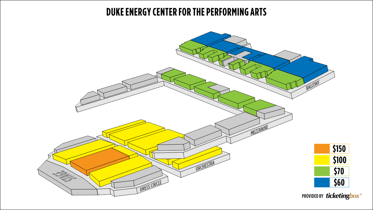 Duke Energy Center For The Performing Arts Seating Chart
