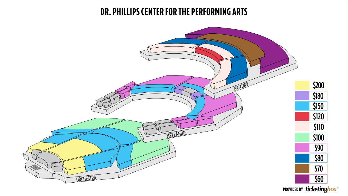Dr Phillips Center Hamilton Seating Chart