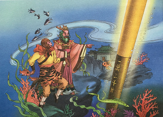 the golden cudgel and how monkey king pilfered it shen yun