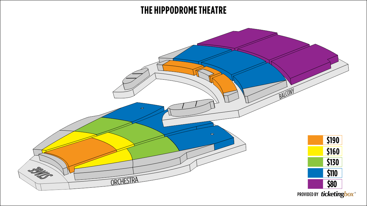 Hippodrome Seating Chart