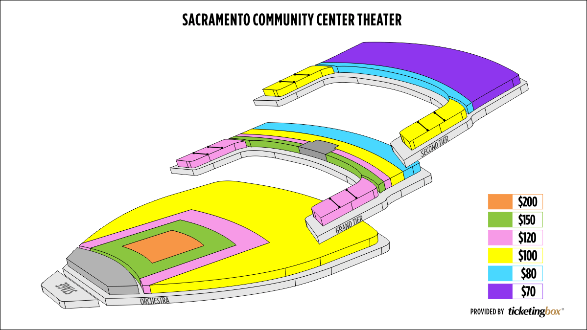 Broadway Sacramento Seating Chart