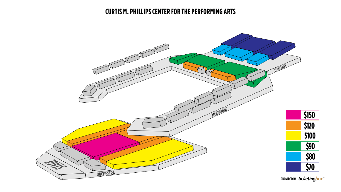 Phillips Center Seating Chart