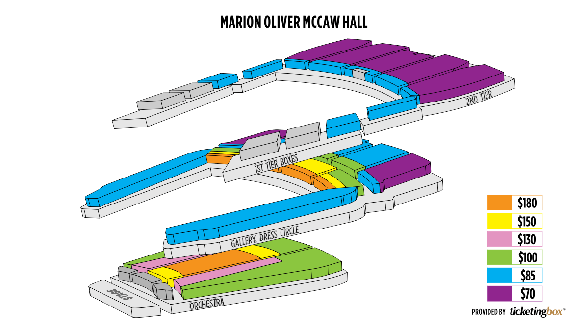 Mccaw Hall Seattle Seating Chart