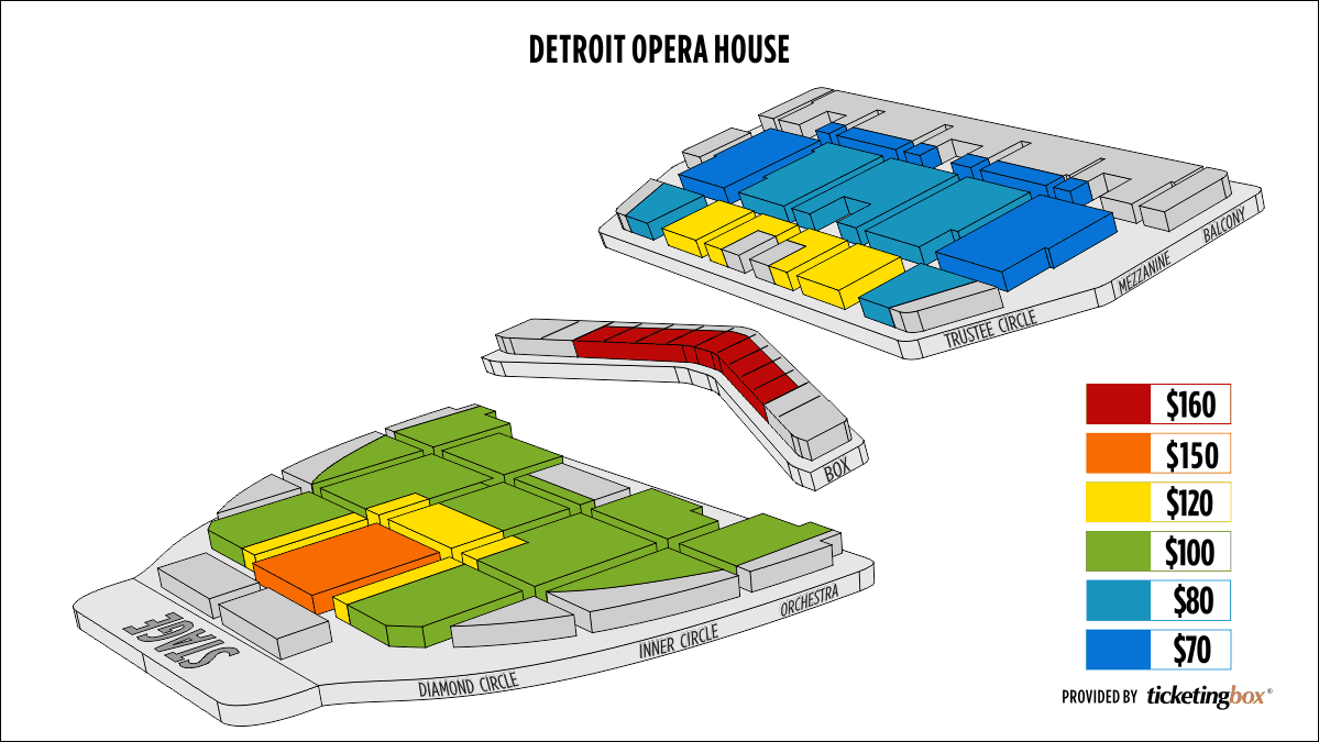 Detroit Opera House Seating Chart