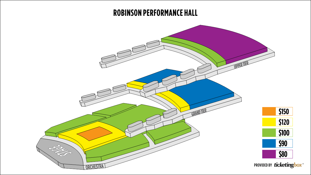 Seating Chart Robinson Center Little Rock