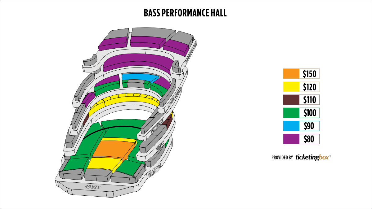 Bass Hall Fort Worth Seating Chart