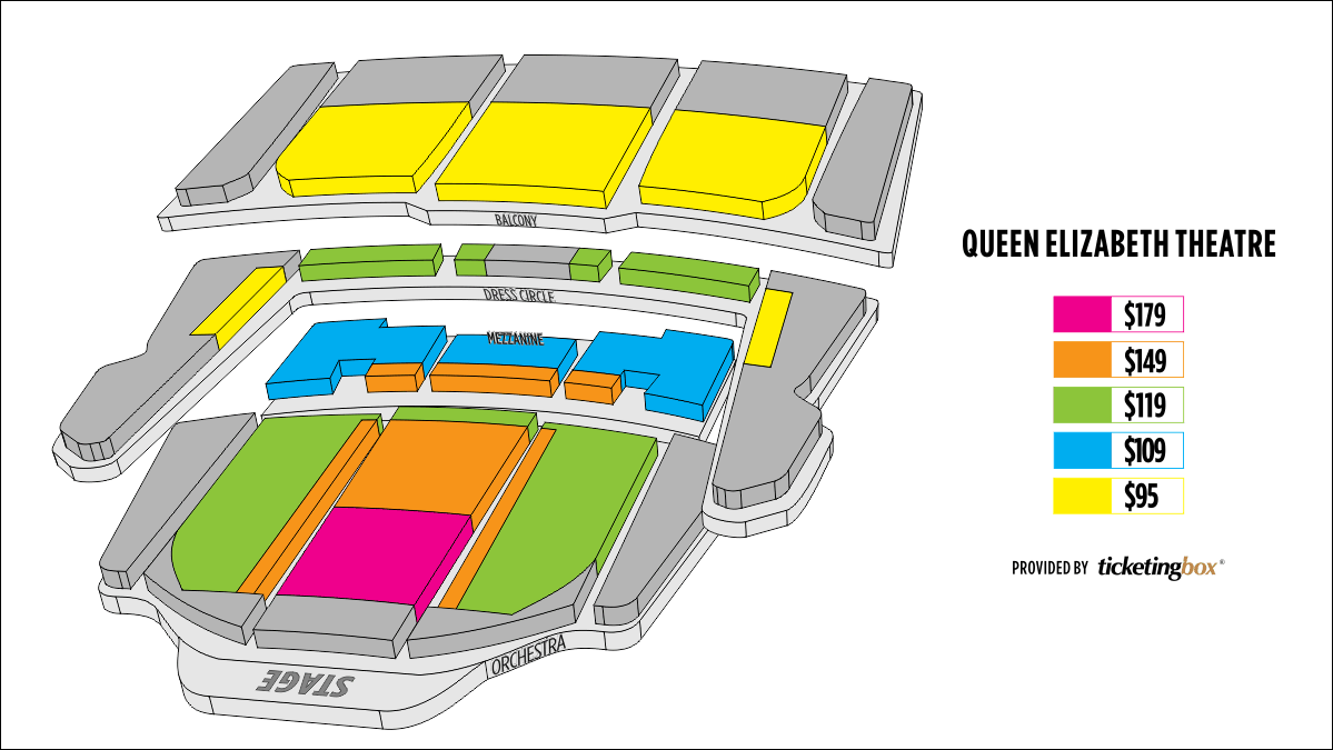 Queen Elizabeth Theatre, Vancouver Auditorio