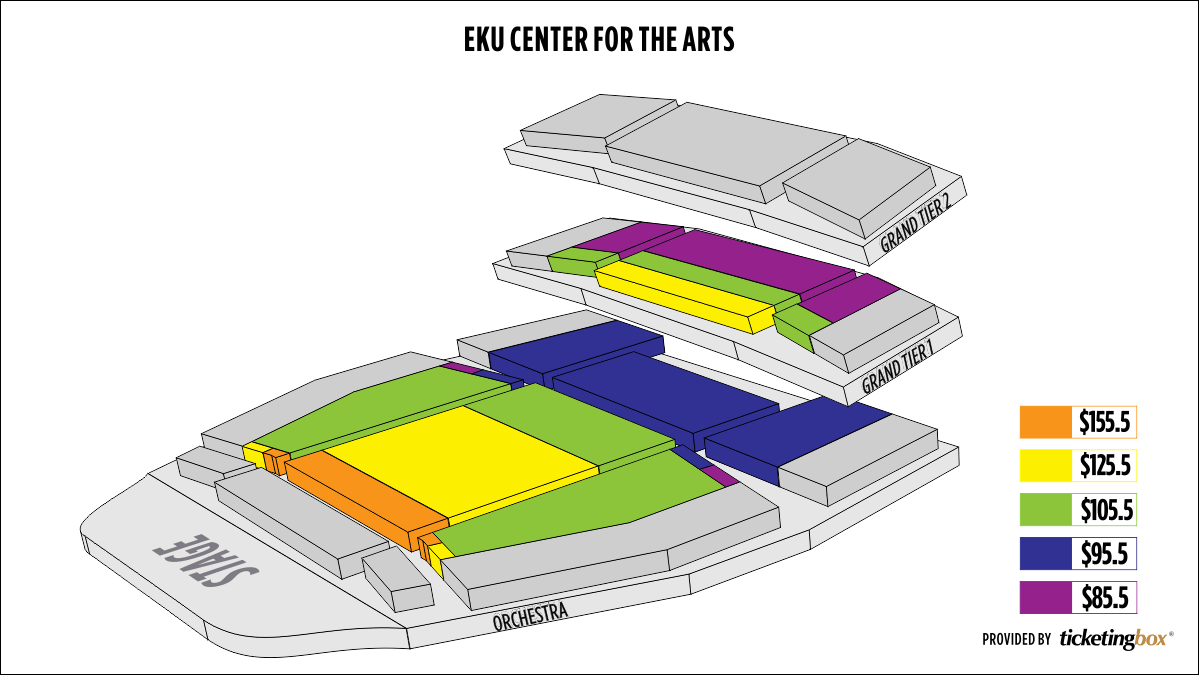 Eku Performing Arts Center Seating Chart