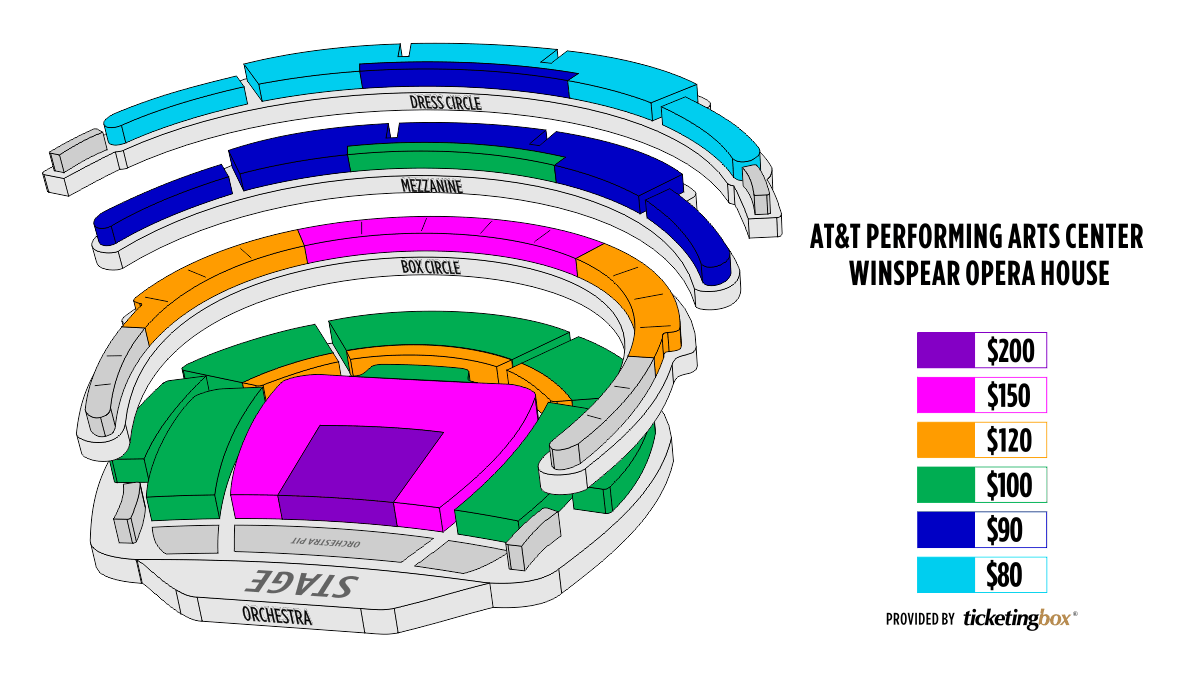 Att Winspear Seating Chart