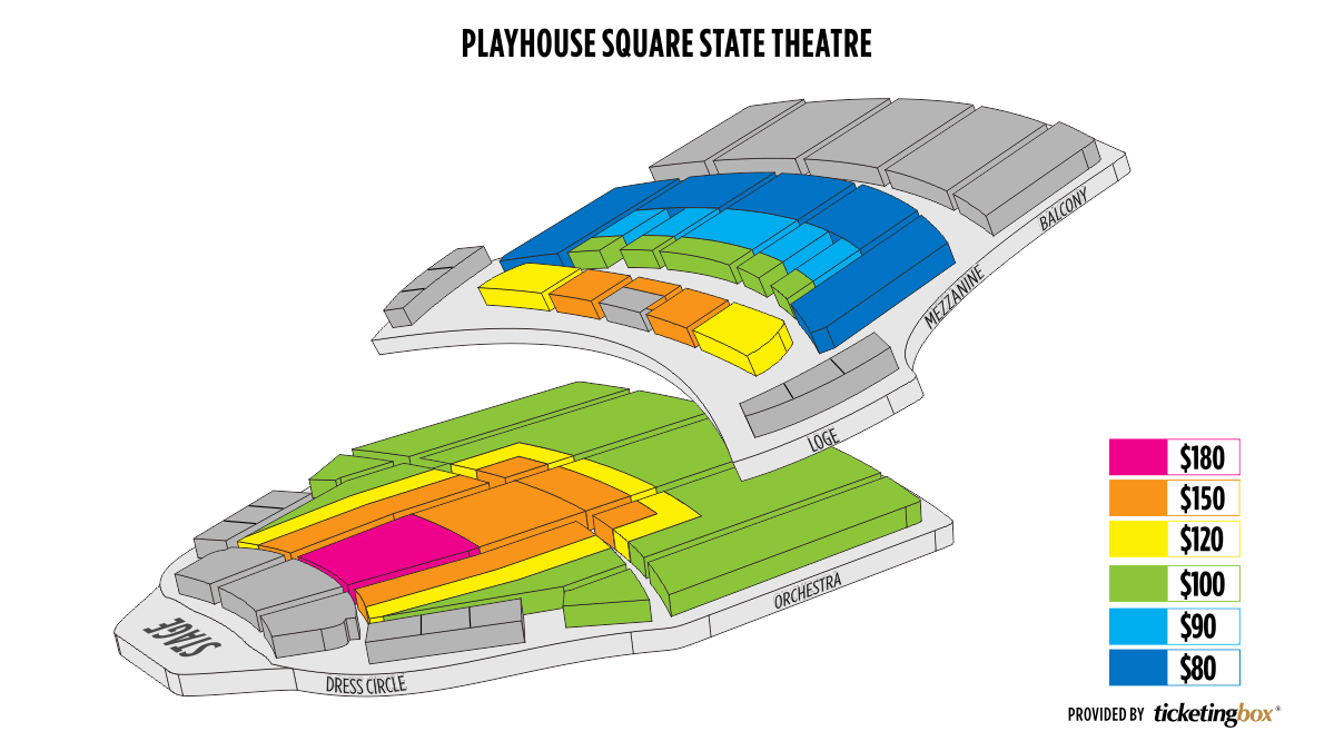 Playhouse Square Seating Chart
