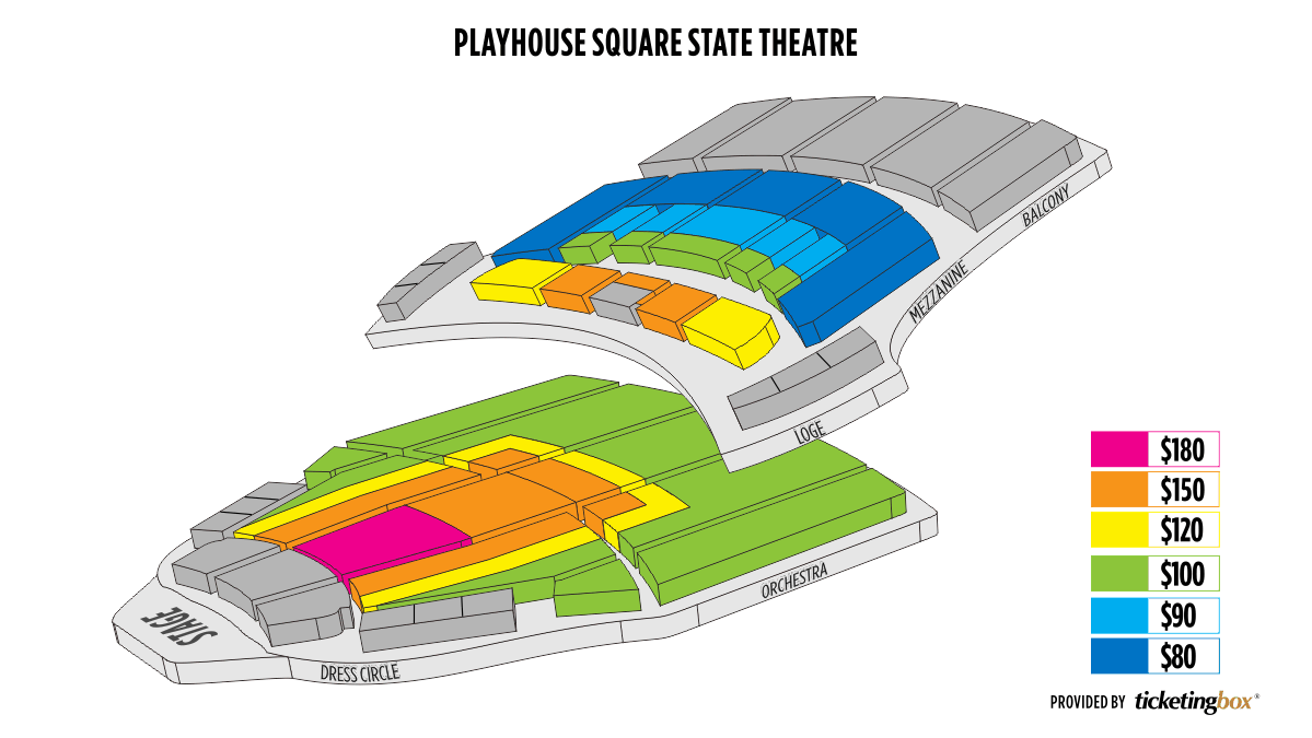 State Theater Seating Chart