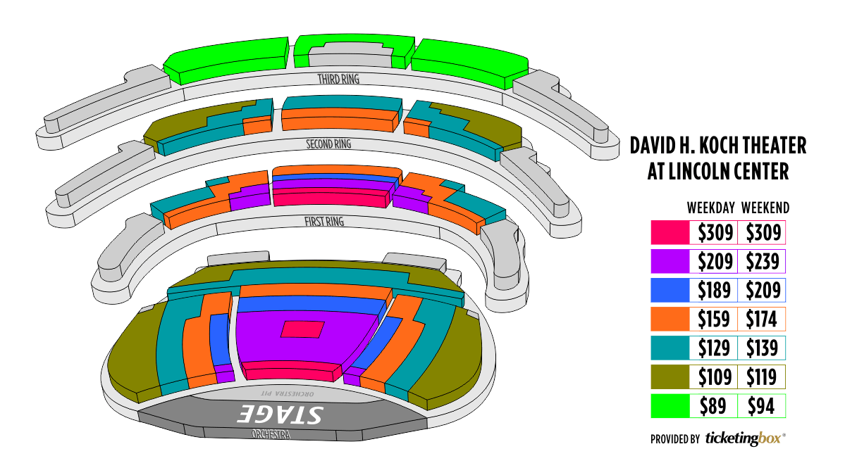 New Amsterdam Theatre New York Ny Seating Chart