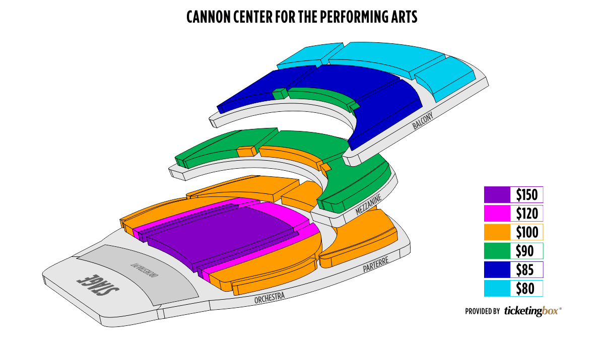 The Cannon Center Memphis Seating Chart