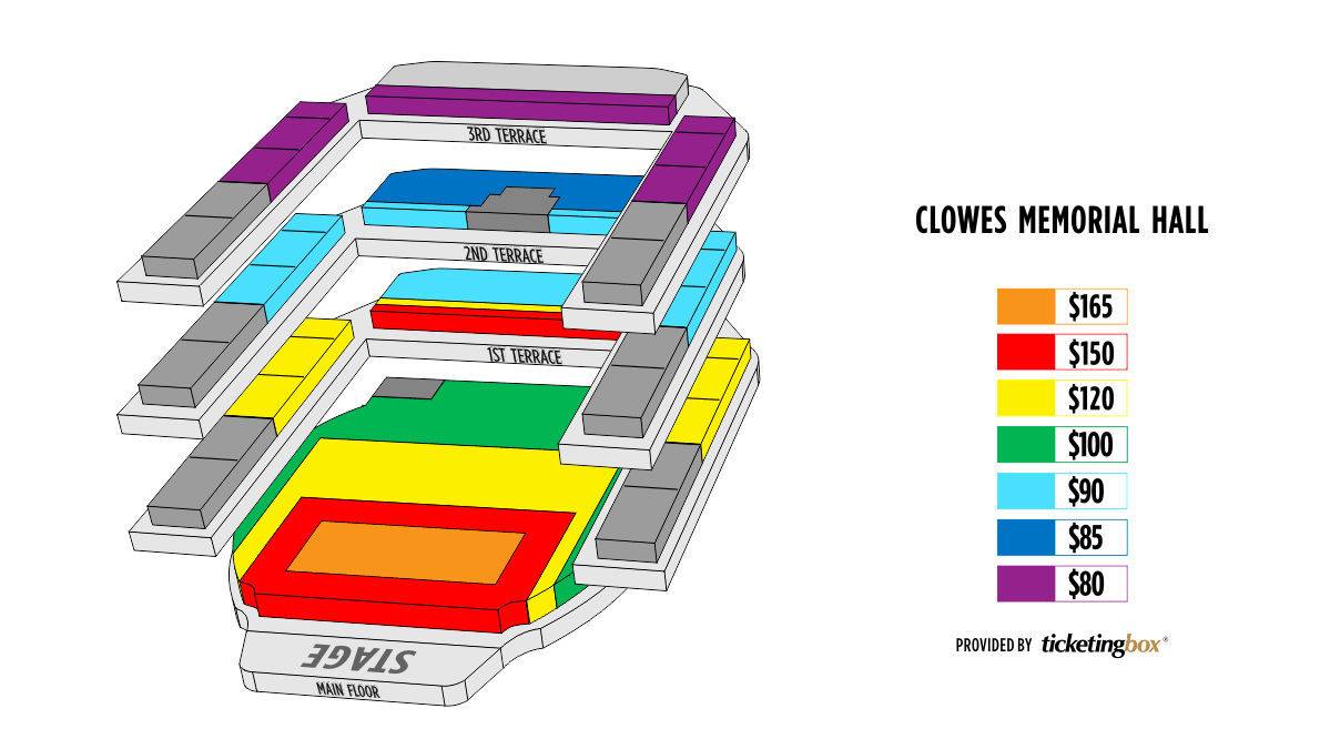 Clowes Seating Chart