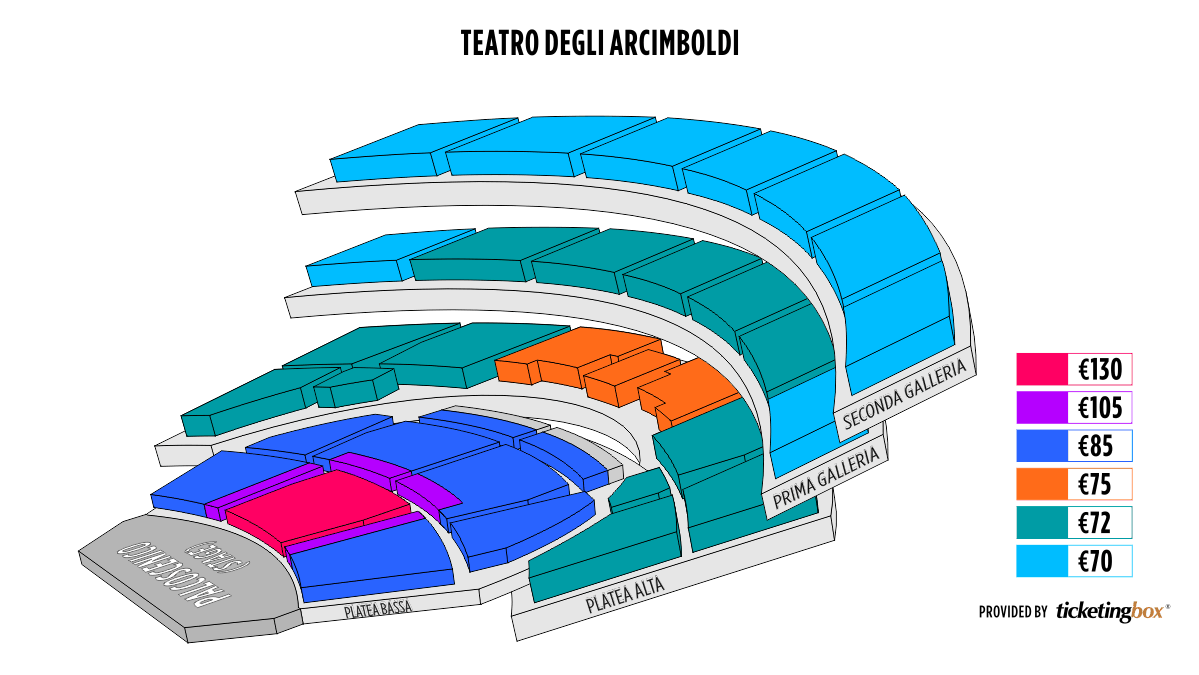 Teatro Degli Arcimboldi Seating Chart