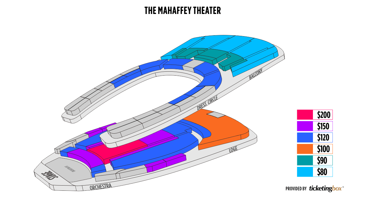 The Mahaffey Theater Seating Chart