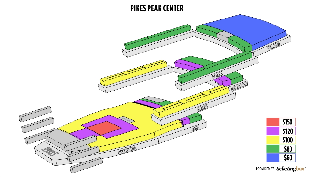Shen Yun In Colorado Springs April 5 2016 At Pikes Peak Center Seating Chart Image