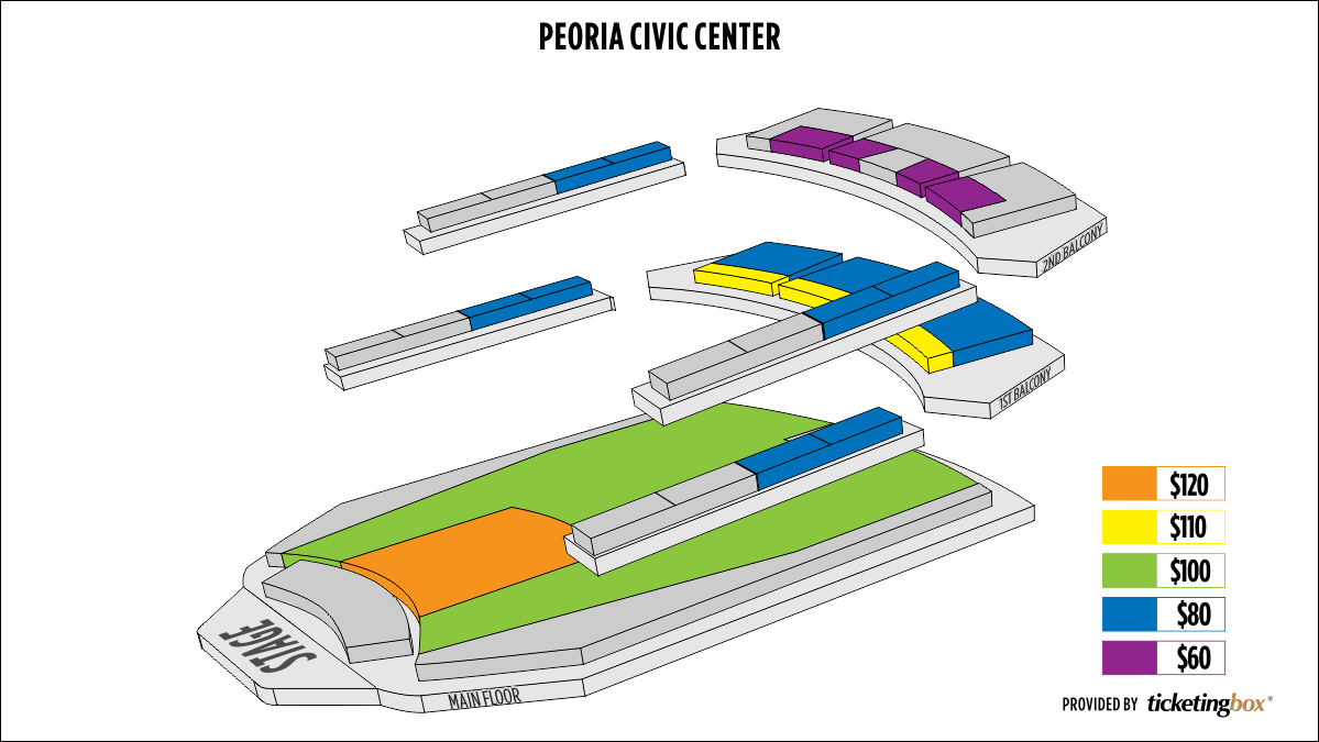 Peoria Civic Center Seating Chart