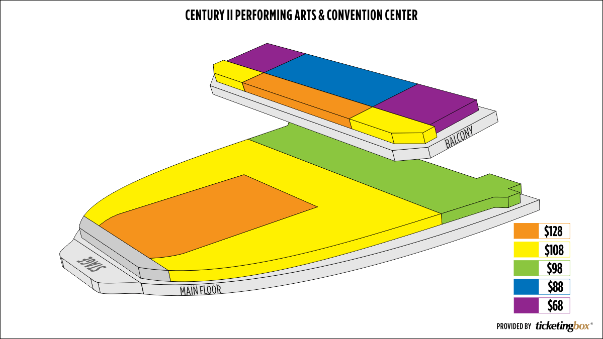 Century Ii Seating Chart