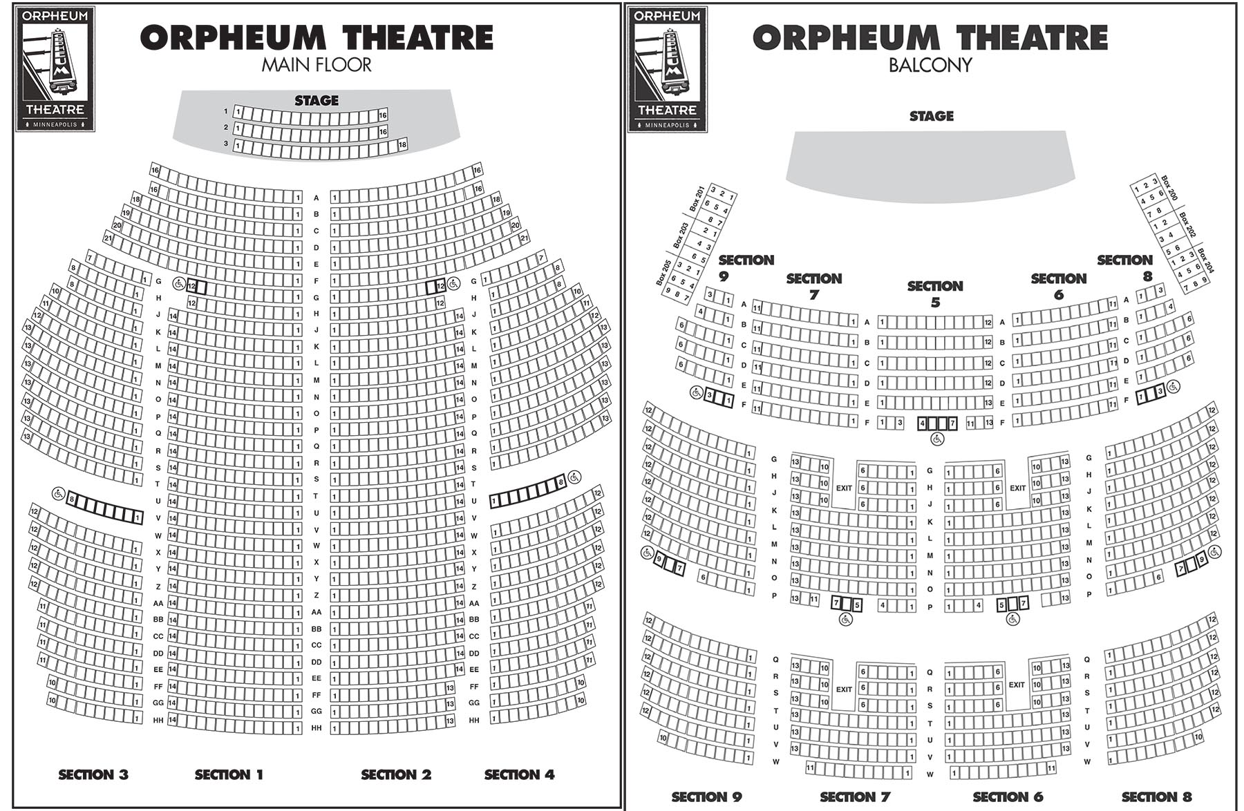 Orpheum Theatre Vancouver Seating Chart Orpheum Vancouver Floor Plan Matttroy