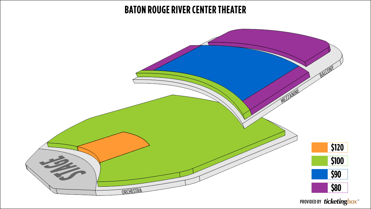 Varsity Theater Baton Seating Chart