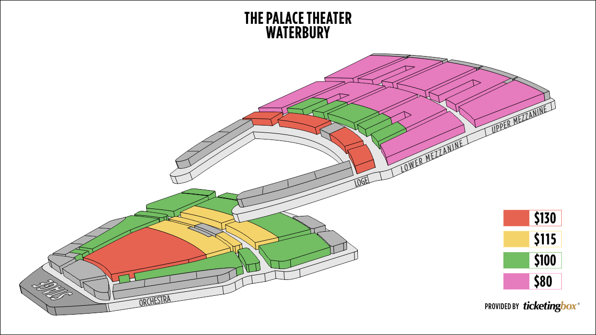 The Palace Theater Seating Chart