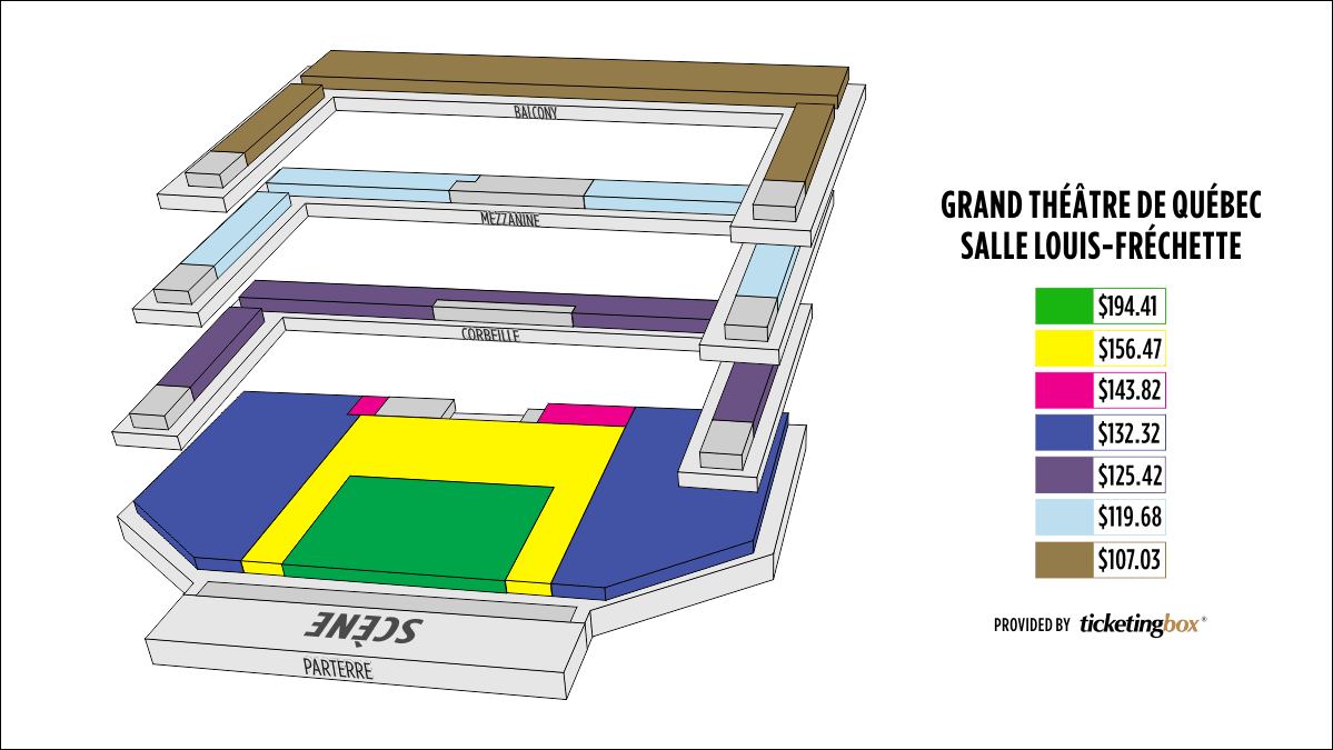 Grand Theater Seating Chart