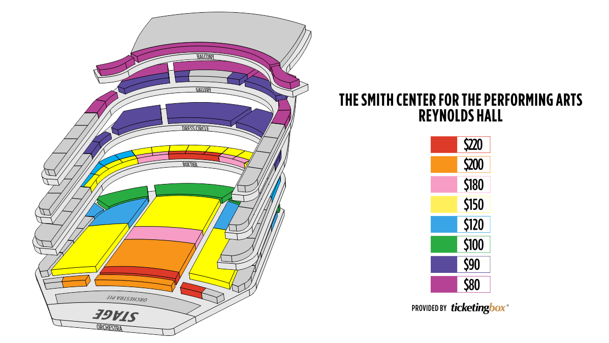 smith center seating chart smith center seating chart