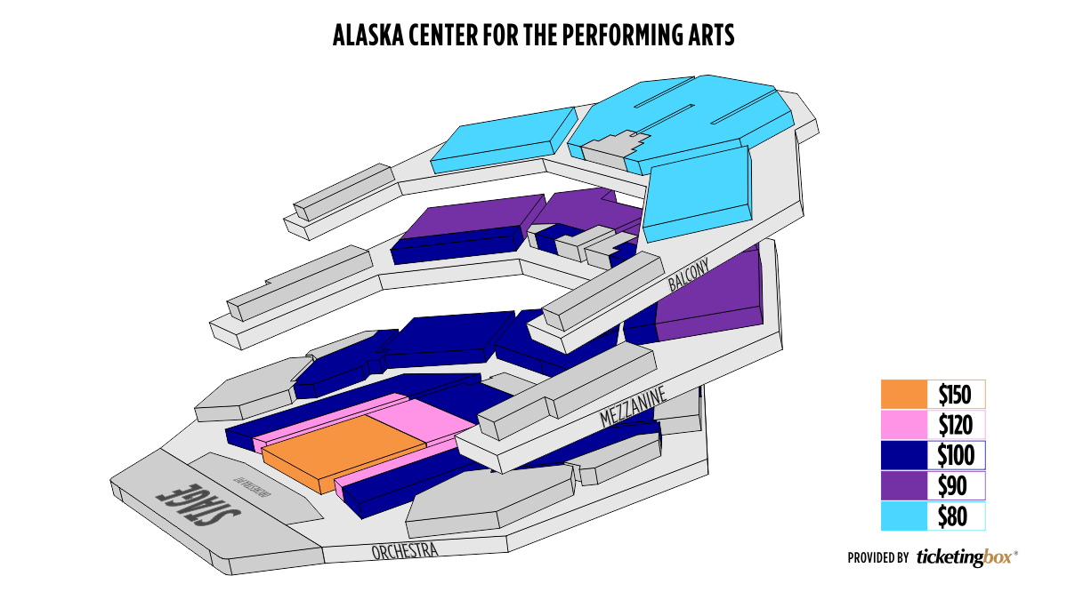 Atwood Concert Hall Seating Chart