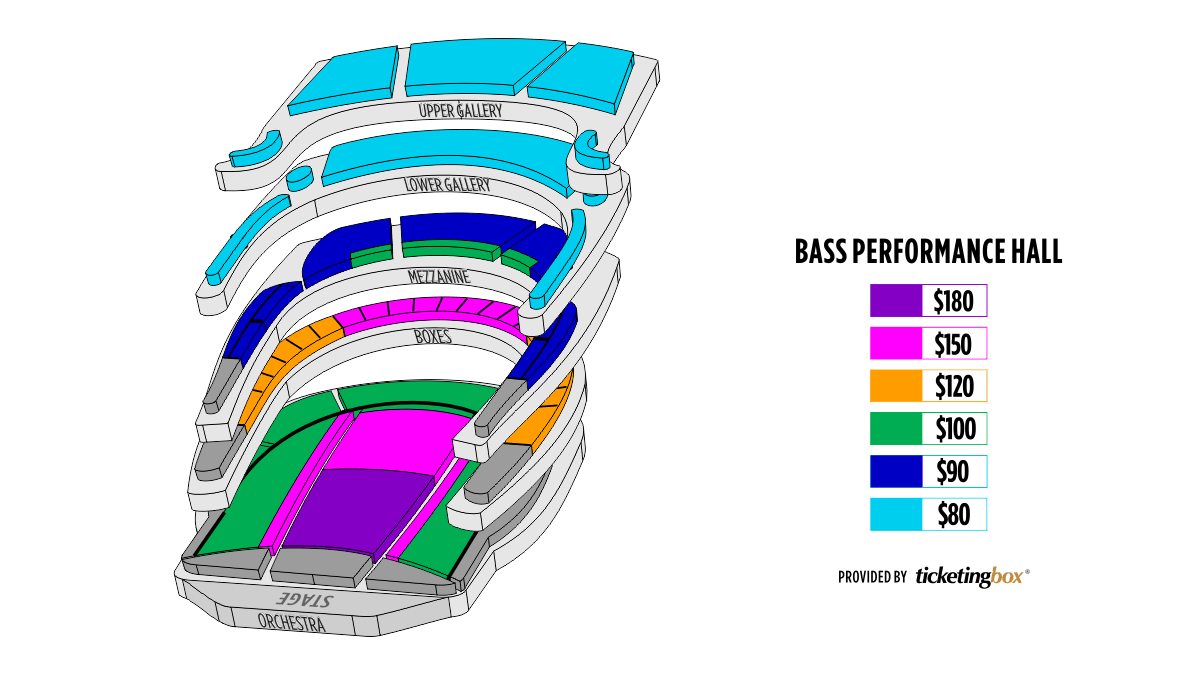 Texas Ballet Theater Seating Chart