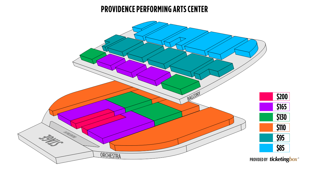 Providence Providence Performing Arts Center Seating Chart ...