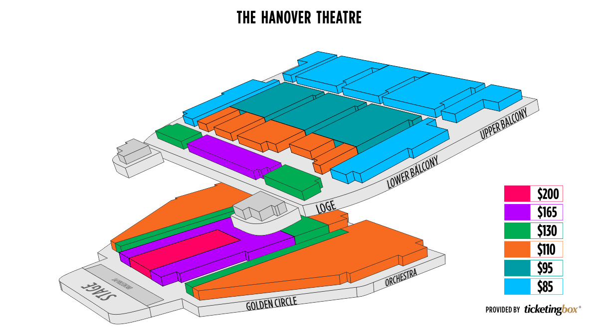 Jorgensen Center For The Performing Arts Seating Chart