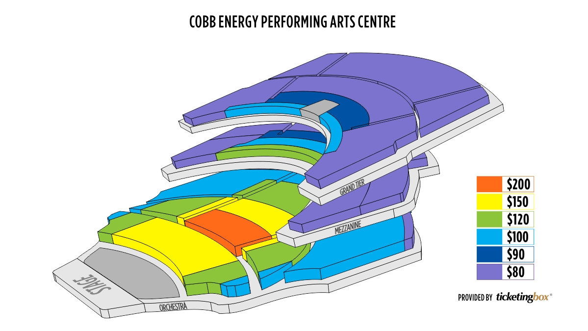 Cobb Energy Center Interactive Seating Chart