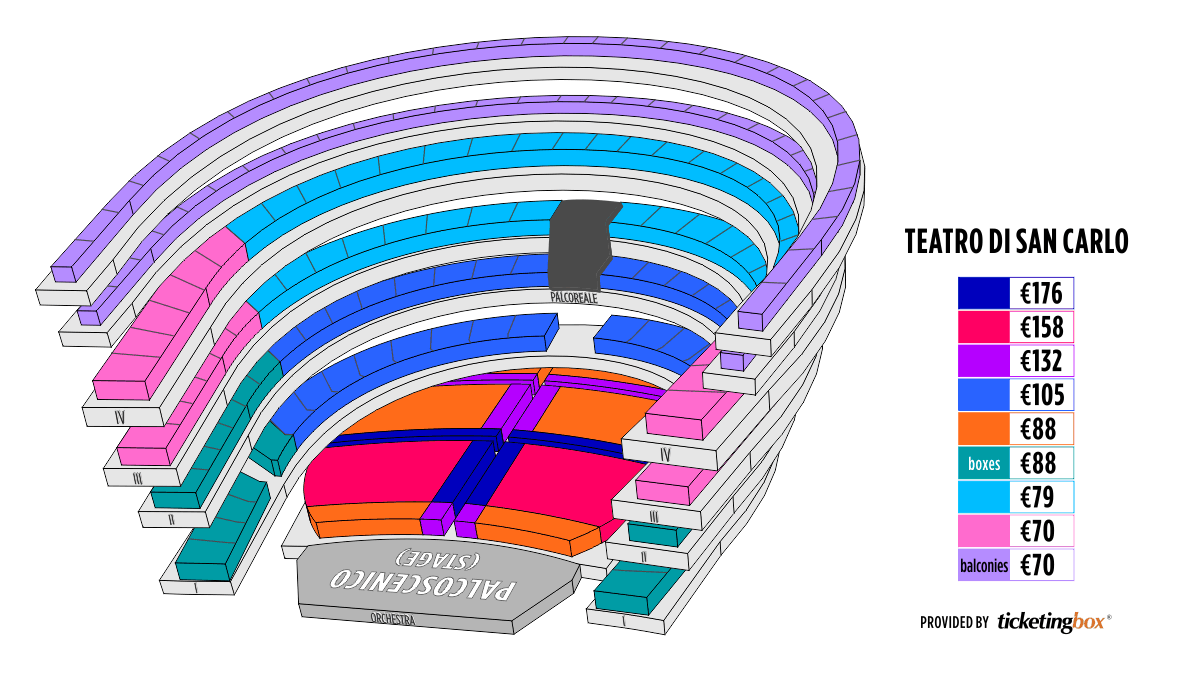 Teatro San Carlo Seating Chart