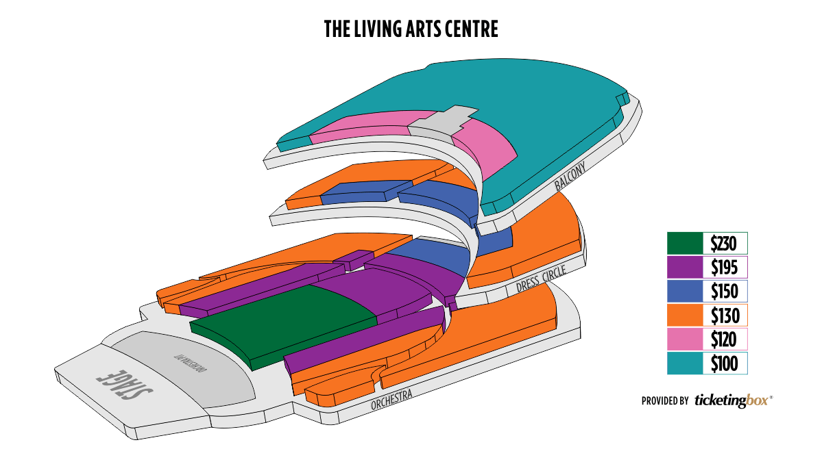 Theatre Of Living Arts Seating Chart