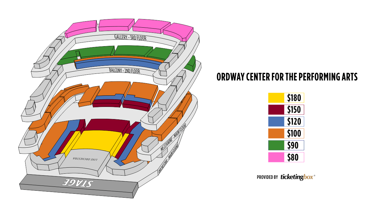 Ordway Seating Chart Mamma