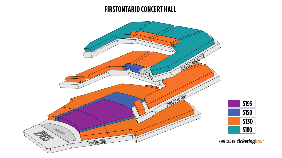 Seating Chart First Ontario Centre