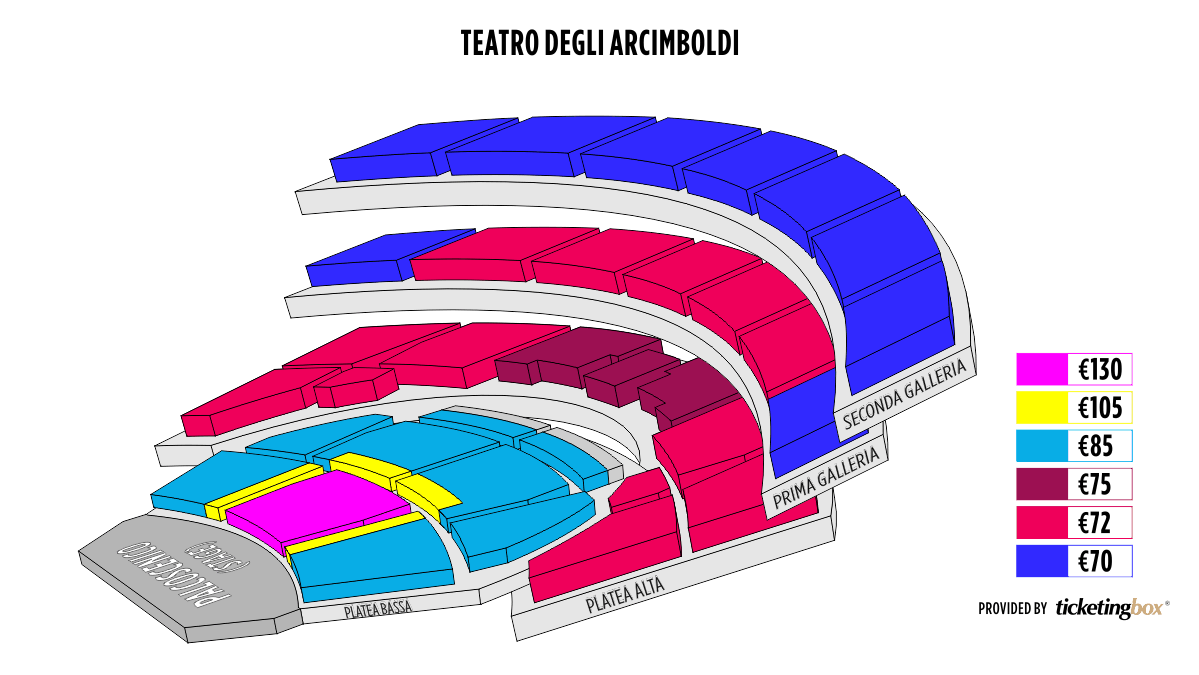 Teatro Degli Arcimboldi Seating Chart