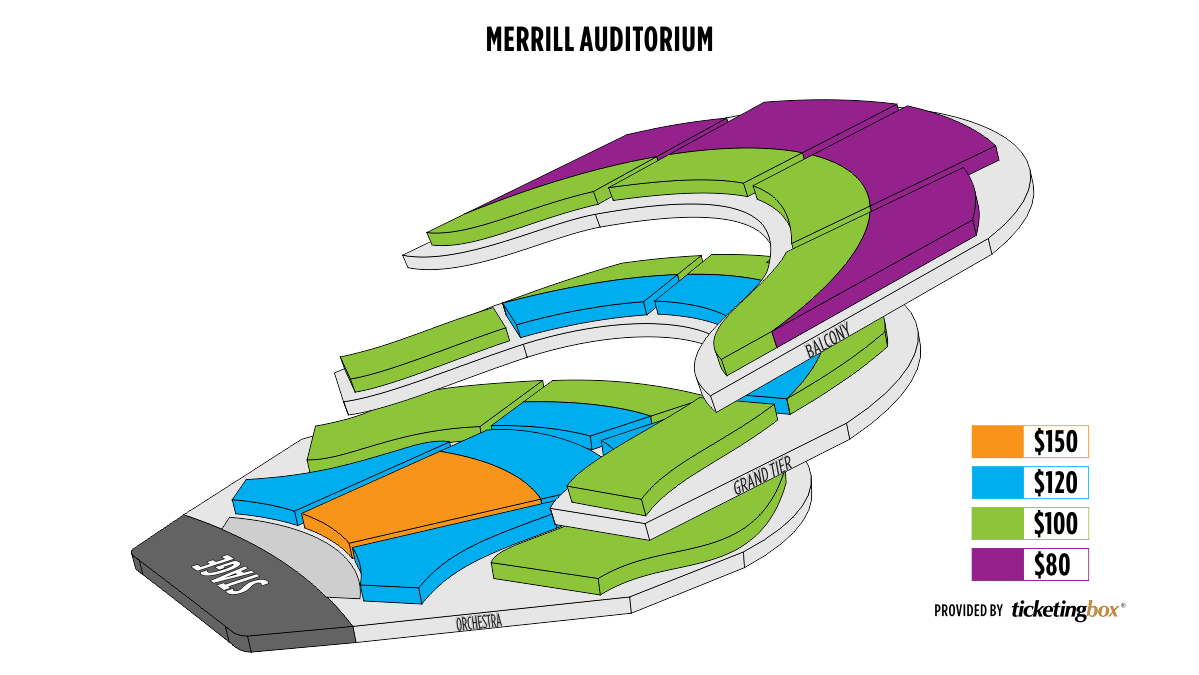 Portland Merrill Auditorium Seating Chart