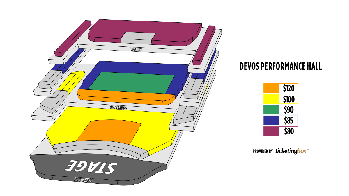 Devos Hall Seating Chart