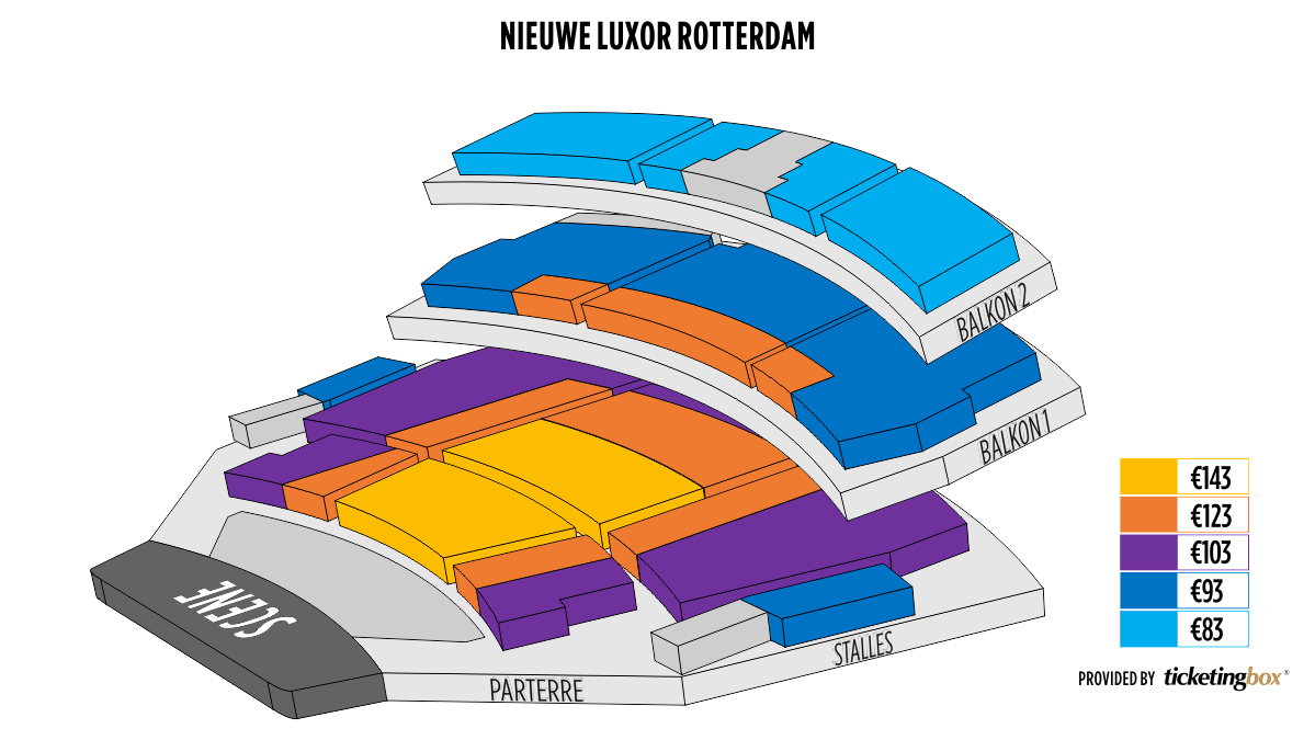 Luxor Believe Theatre Seating Chart