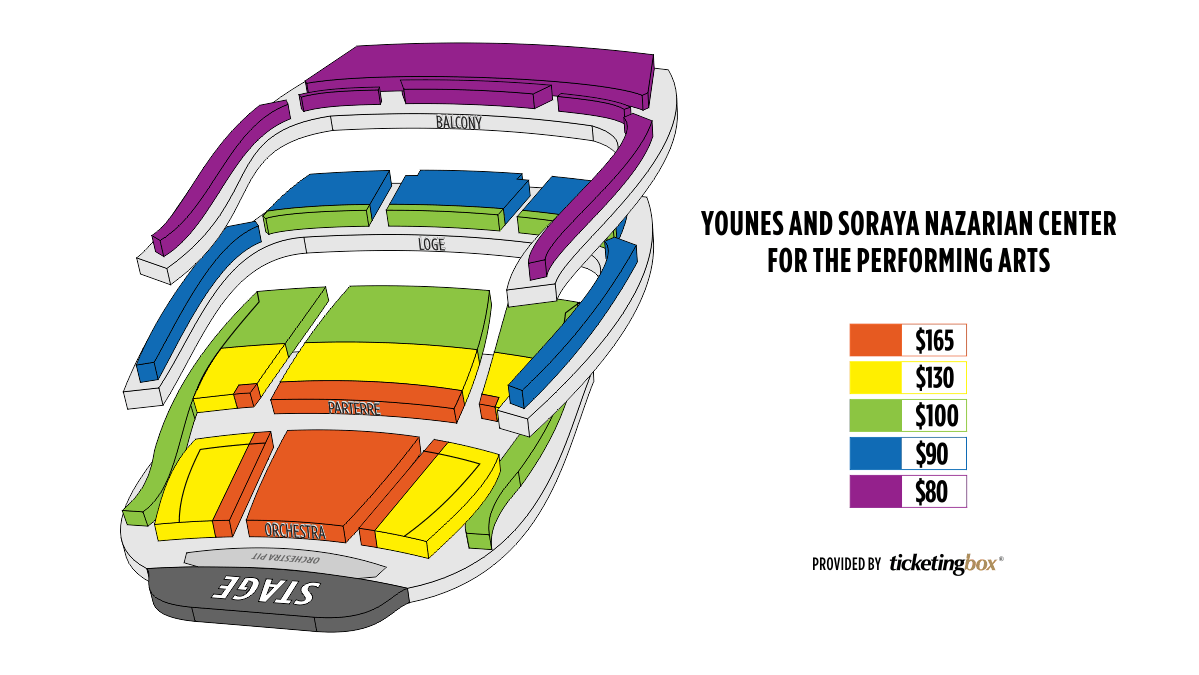The Soraya Seating Chart