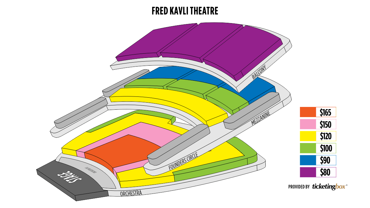 fred kavli theatre seating chart | Brokeasshome.com
