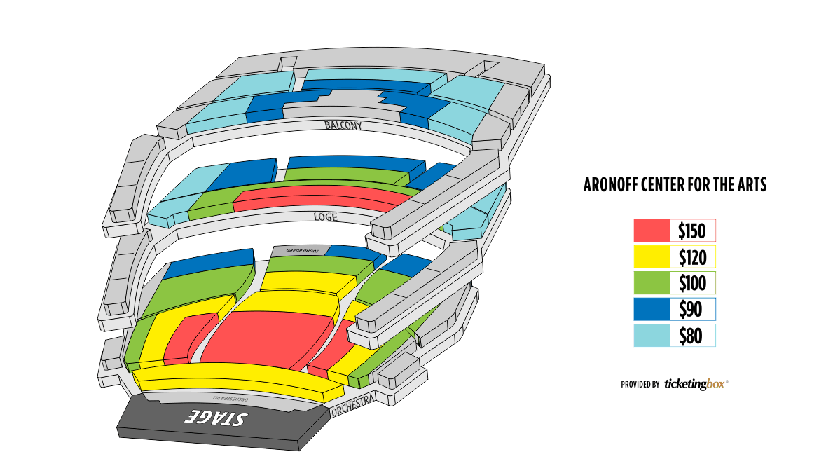 Cincinnati Aronoff Center for the Arts Seating Chart