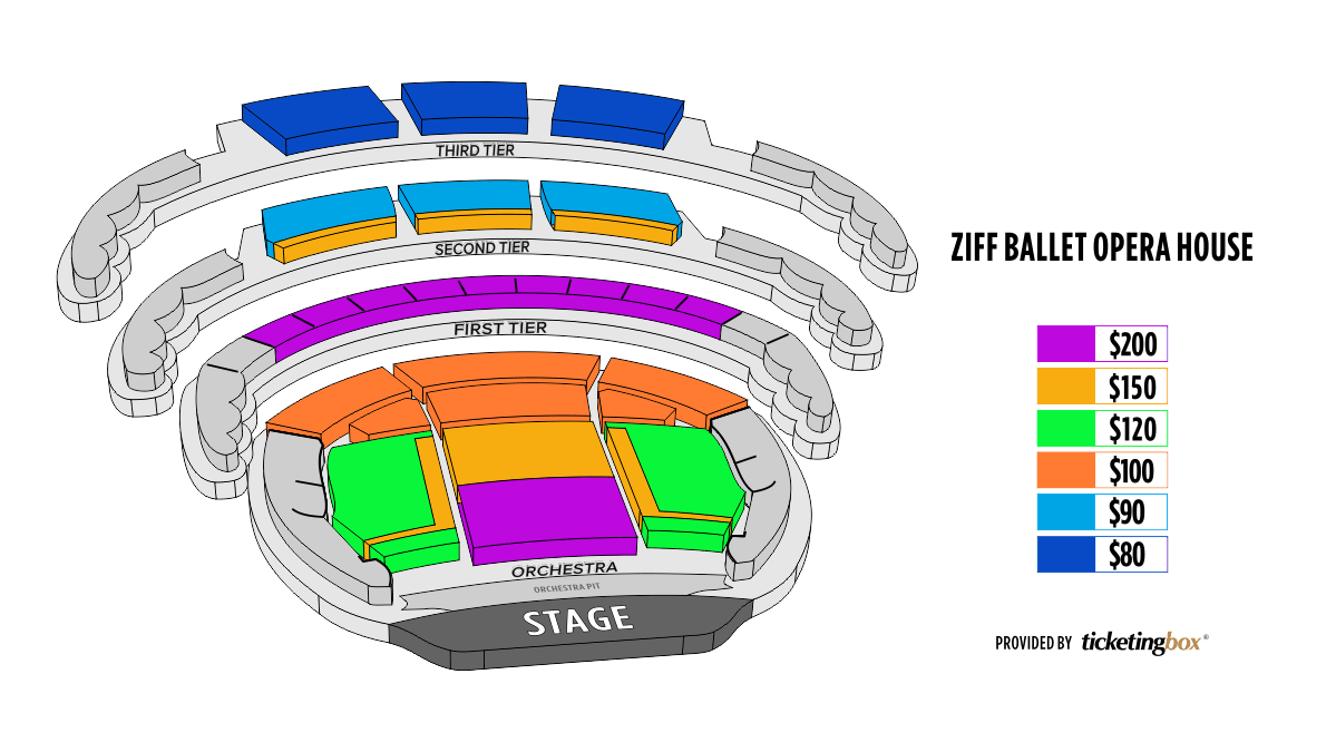 Miami Adrienne Arsht Center for the Performing Arts Seating Chart.